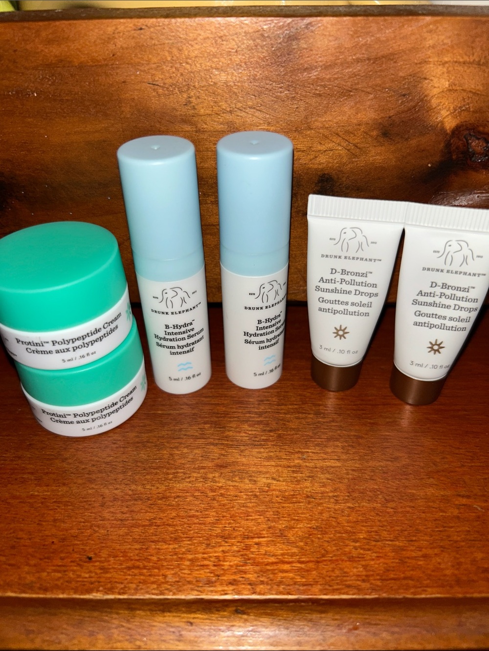 Drunk Elephant Moisturizer & Serums Set- 6 pieces